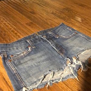 💋7 for All Mankind Cut-Off Shorts